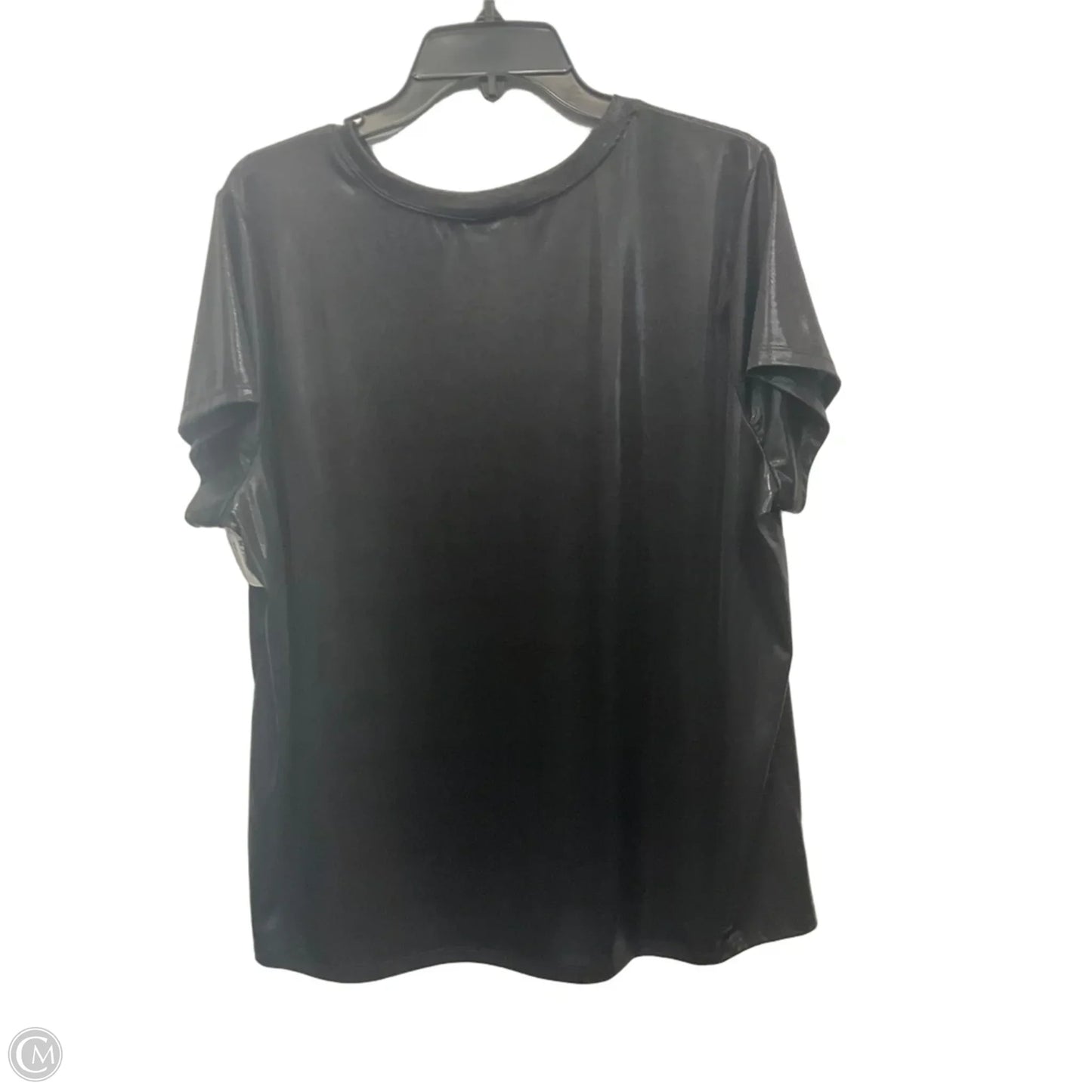 Top Short Sleeve By Torrid In Black, Size: 1x