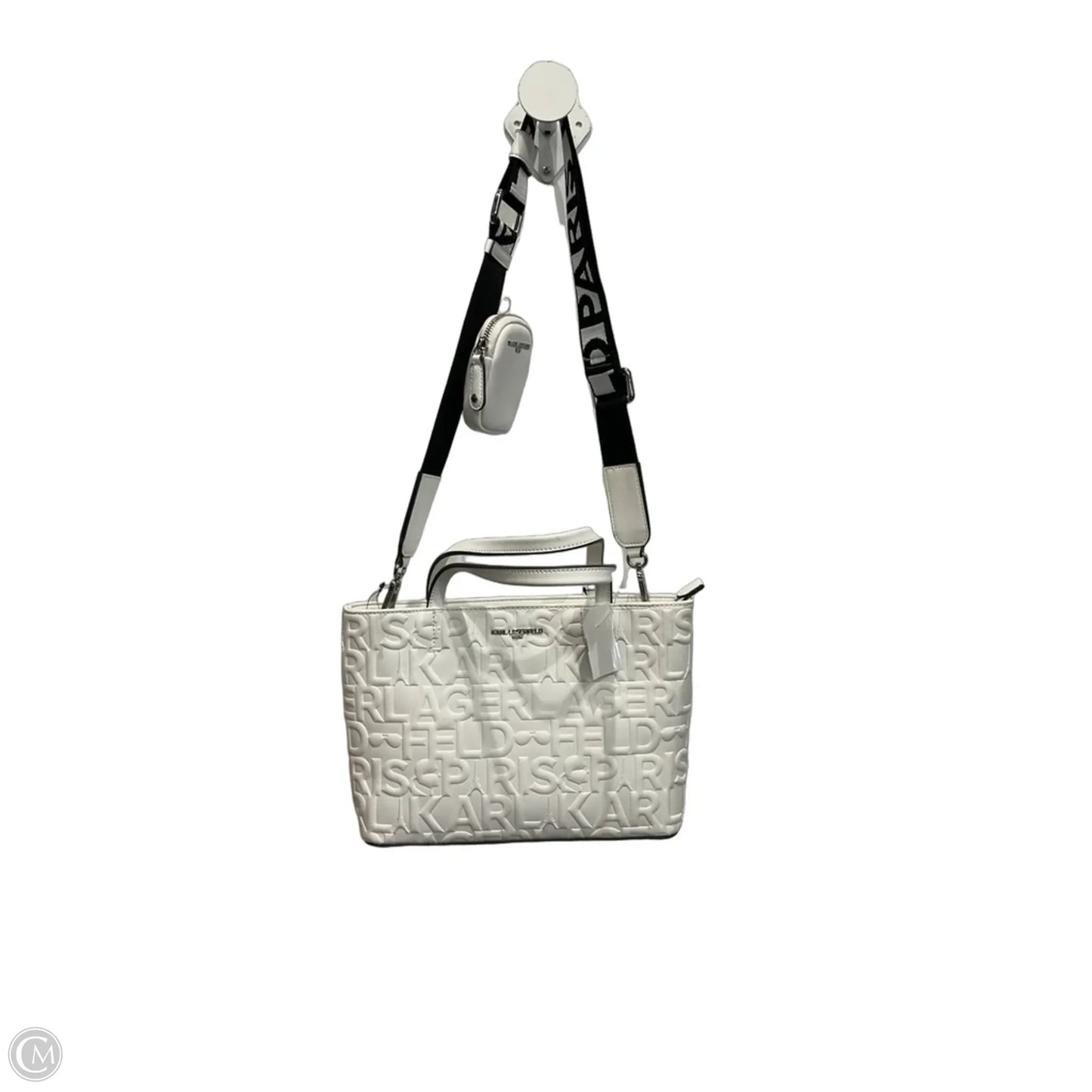 Crossbody Designer By Karl Lagerfeld, Size: Medium