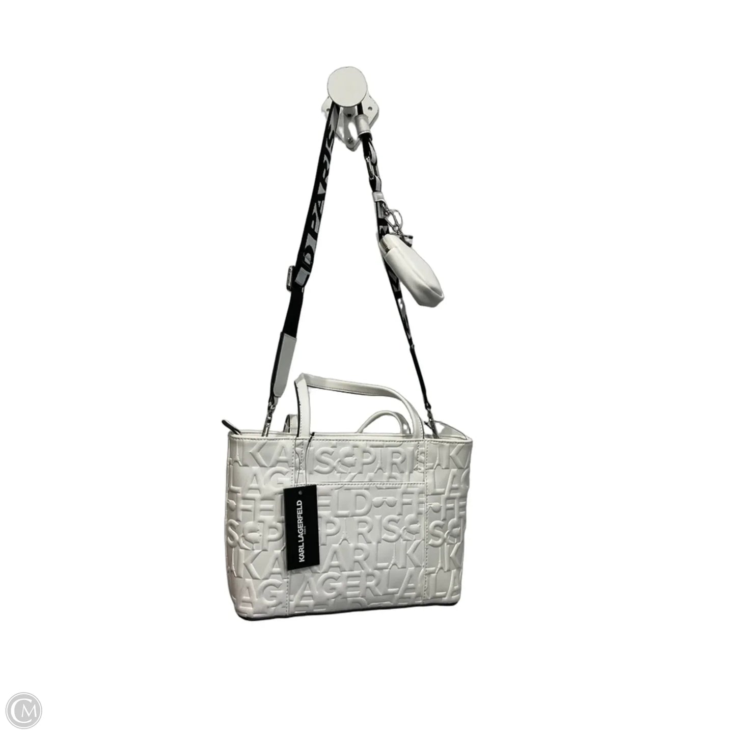Crossbody Designer By Karl Lagerfeld, Size: Medium