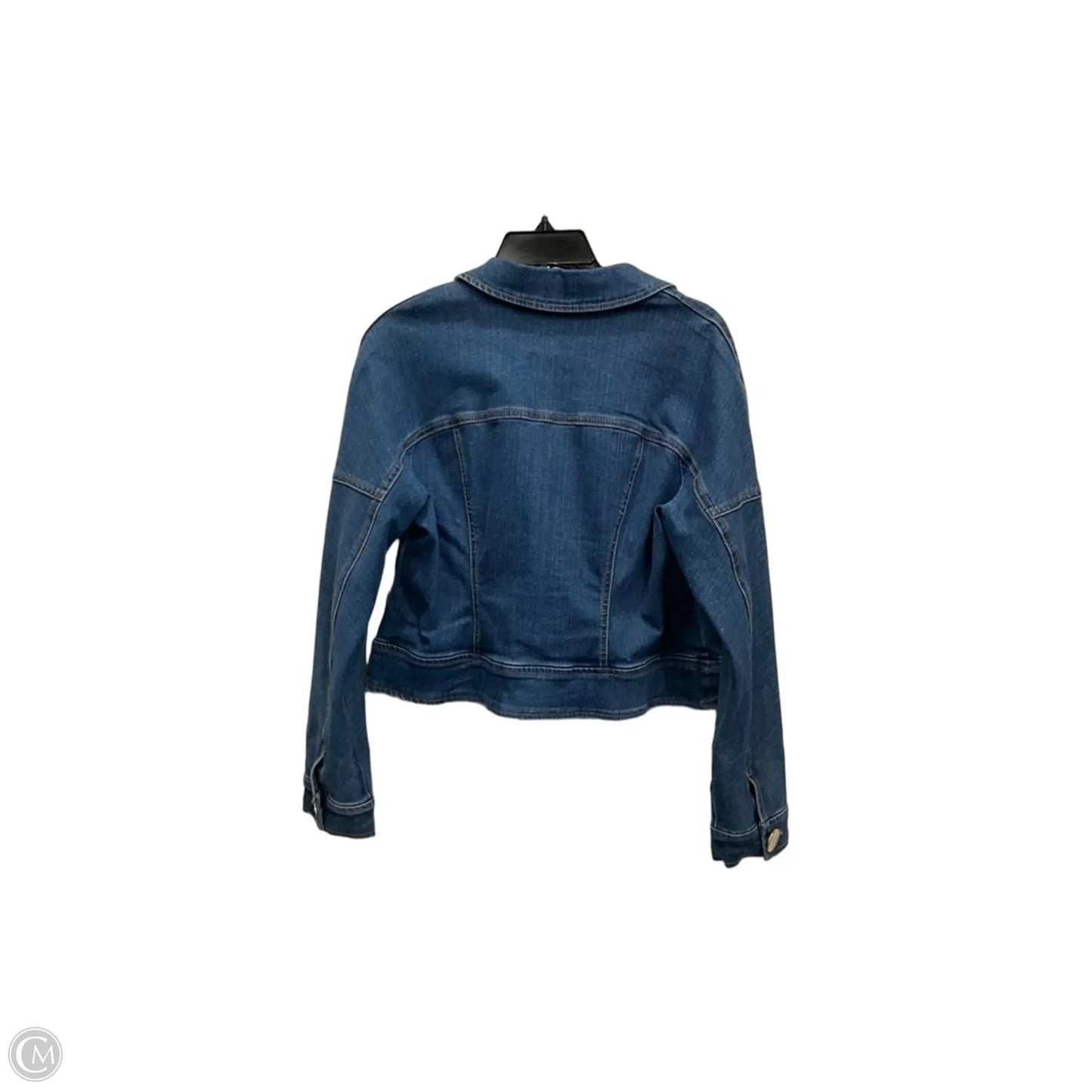 Jacket Denim By White House Black Market In Blue Denim, Size: Lp