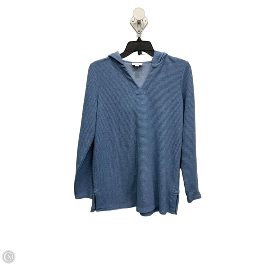 Sweatshirt Hoodie By Pure Jill In Blue, Size: Xs