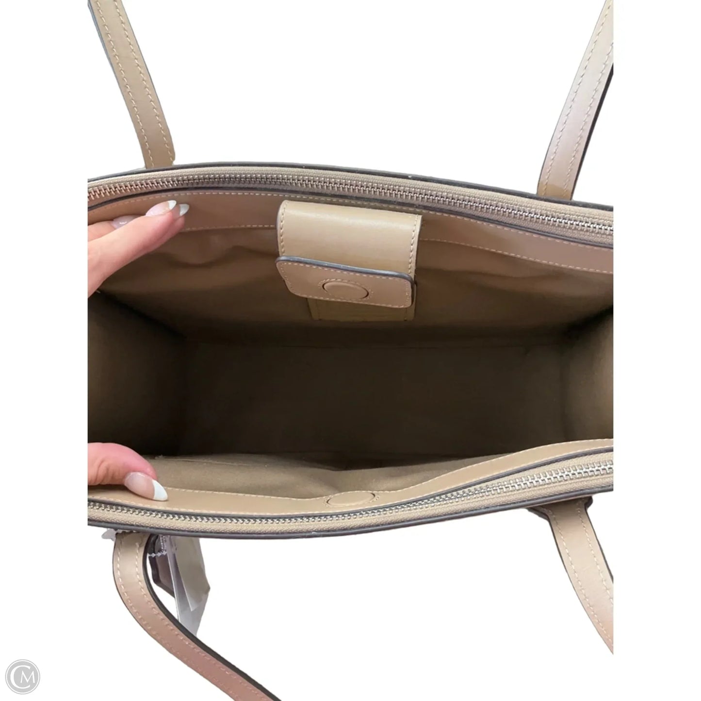 Tote Designer By Coach, Size: Medium
