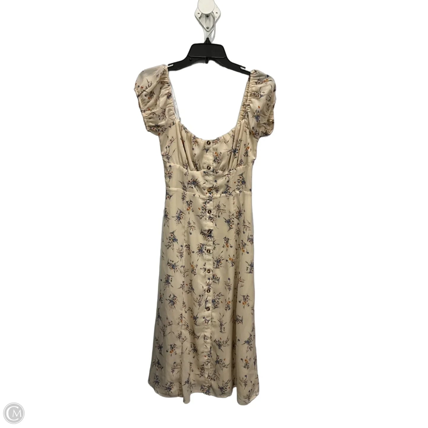 Dress Casual Maxi By Flat White In Floral Print, Size: S