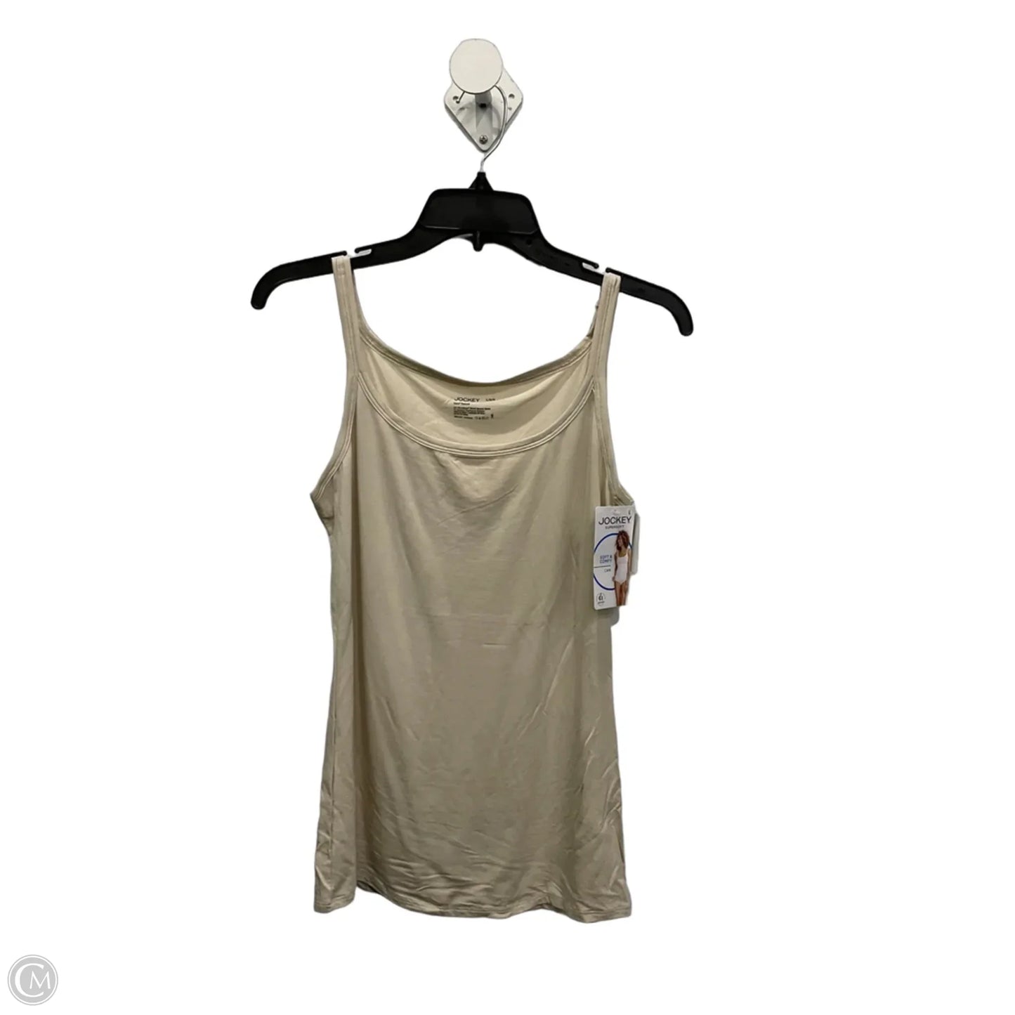 Athletic Tank Top By Jockey In Tan, Size: L