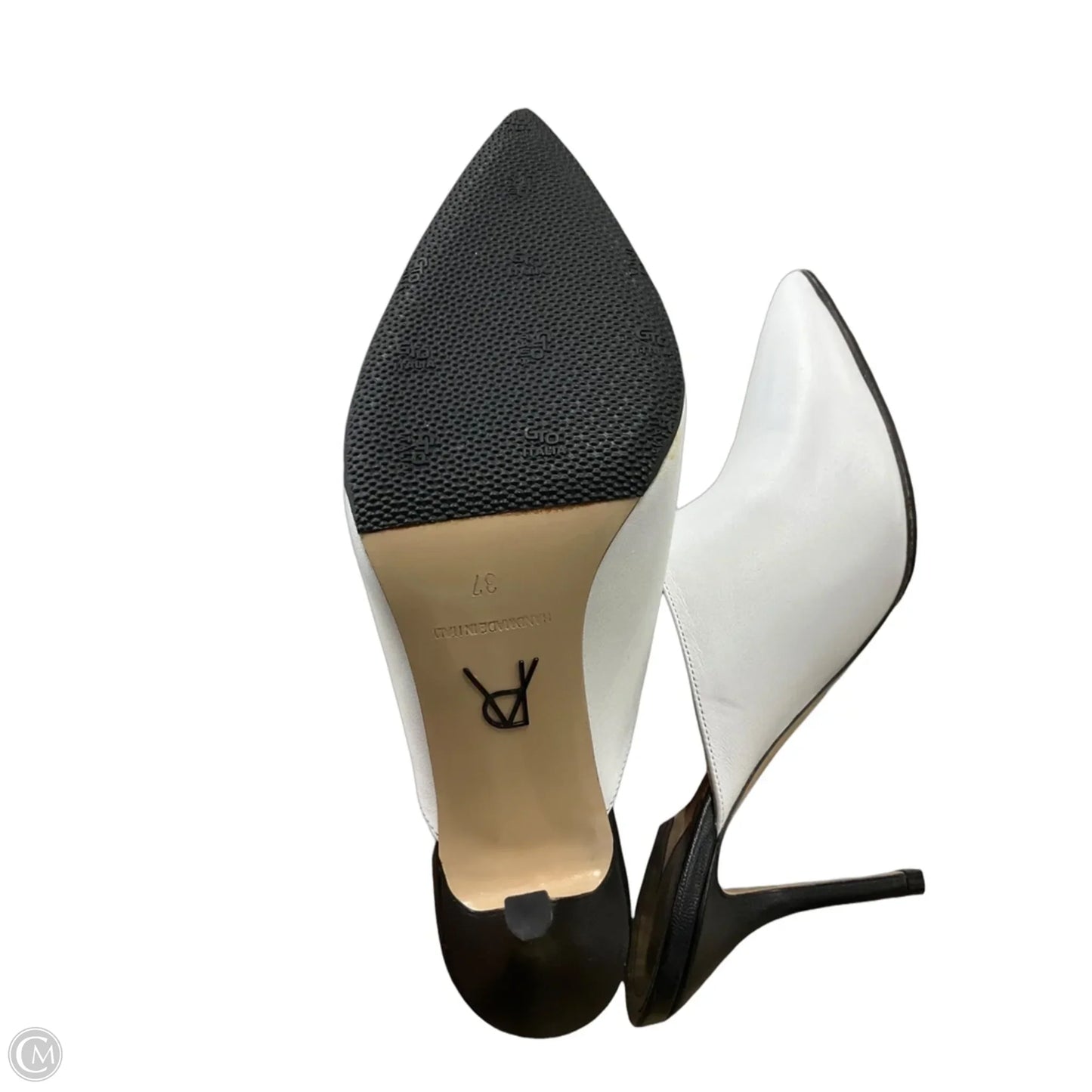Shoes Heels Kitten By Cma In White, Size: 6.5