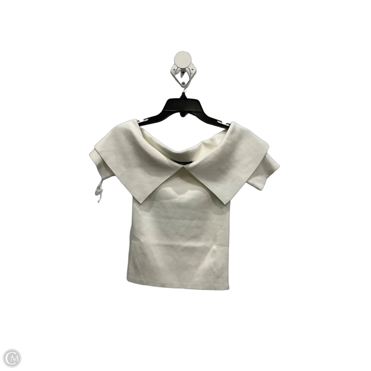 Top Short Sleeve By Loft In White, Size: Xs