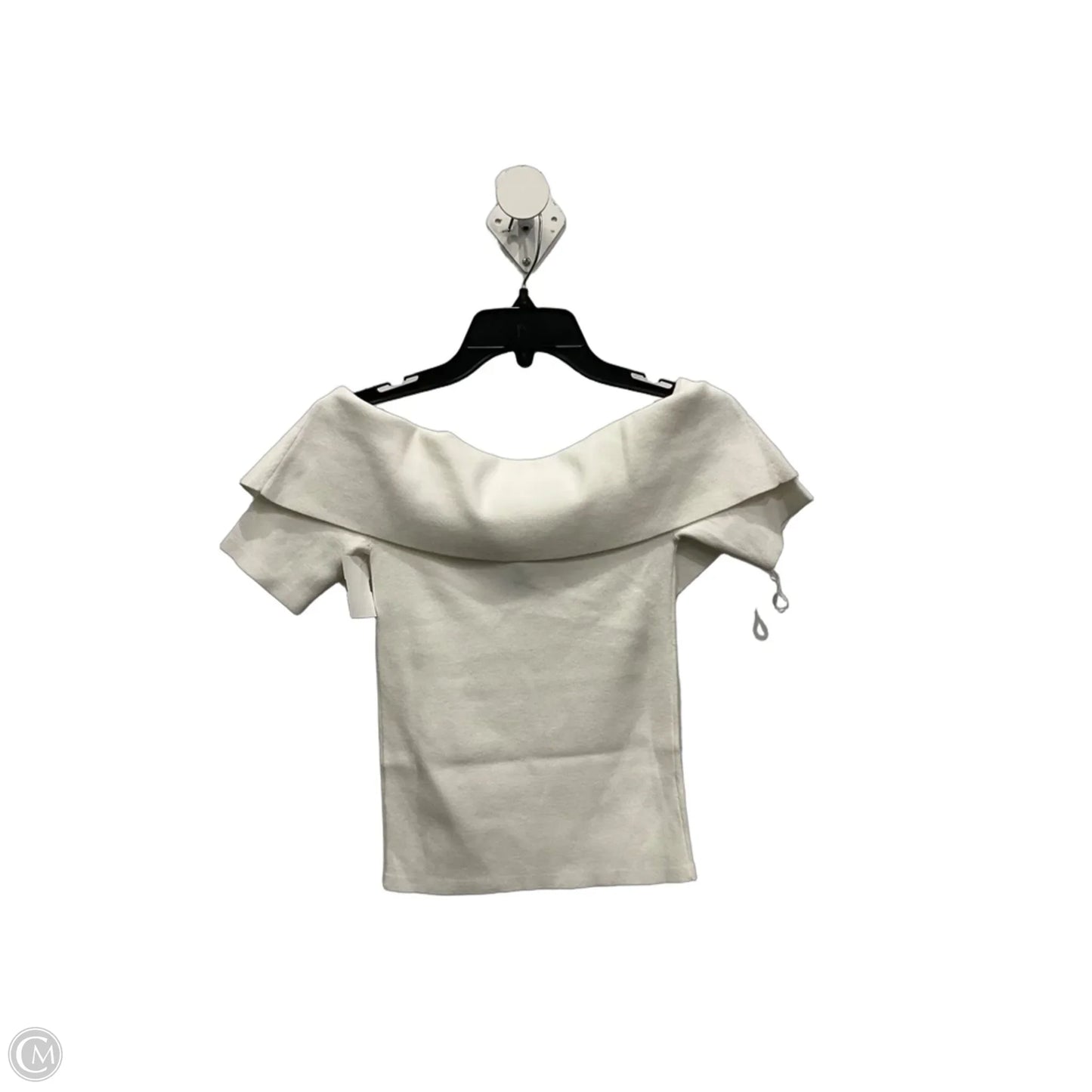 Top Short Sleeve By Loft In White, Size: Xs