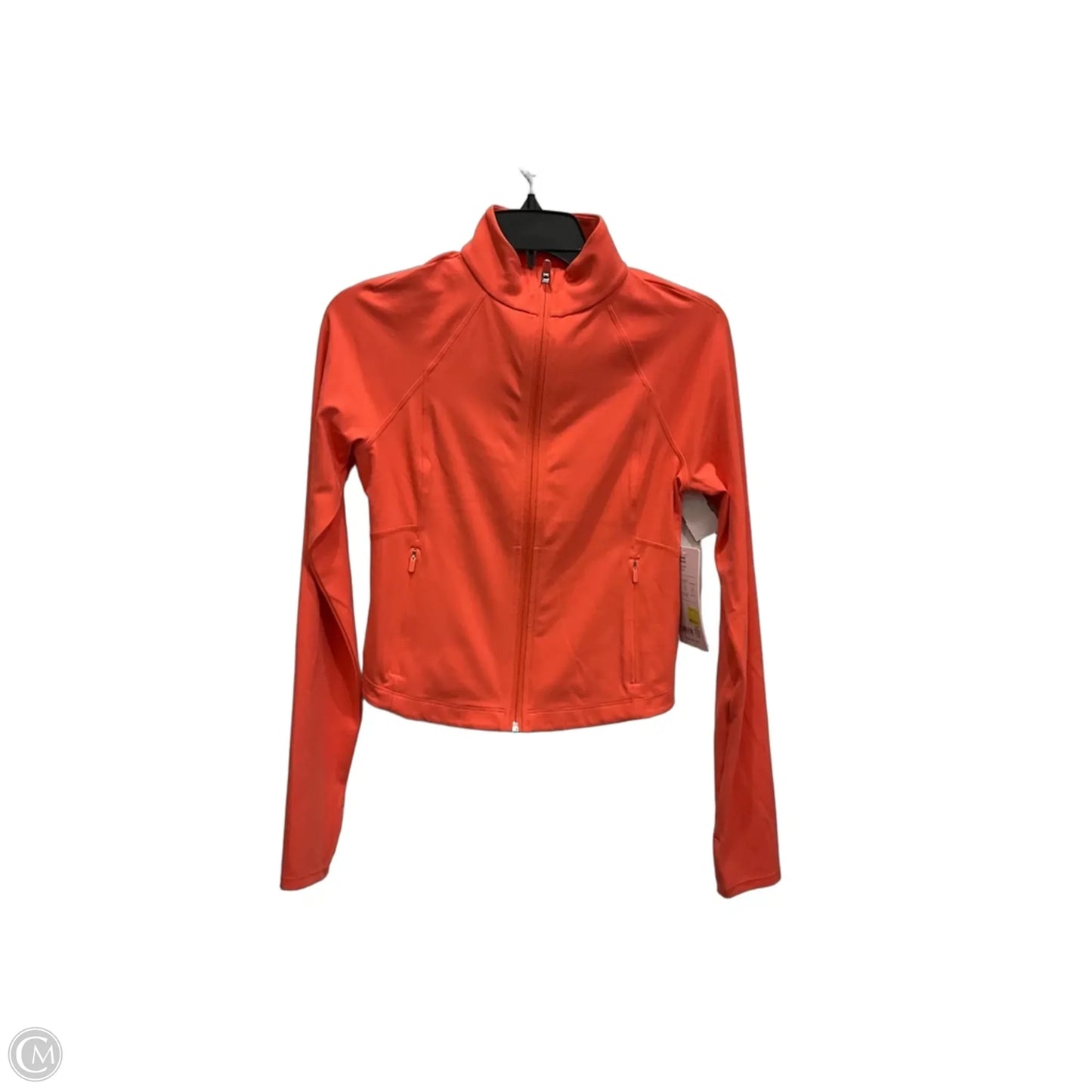 Athletic Jacket By Athleta In Orange, Size: Sp