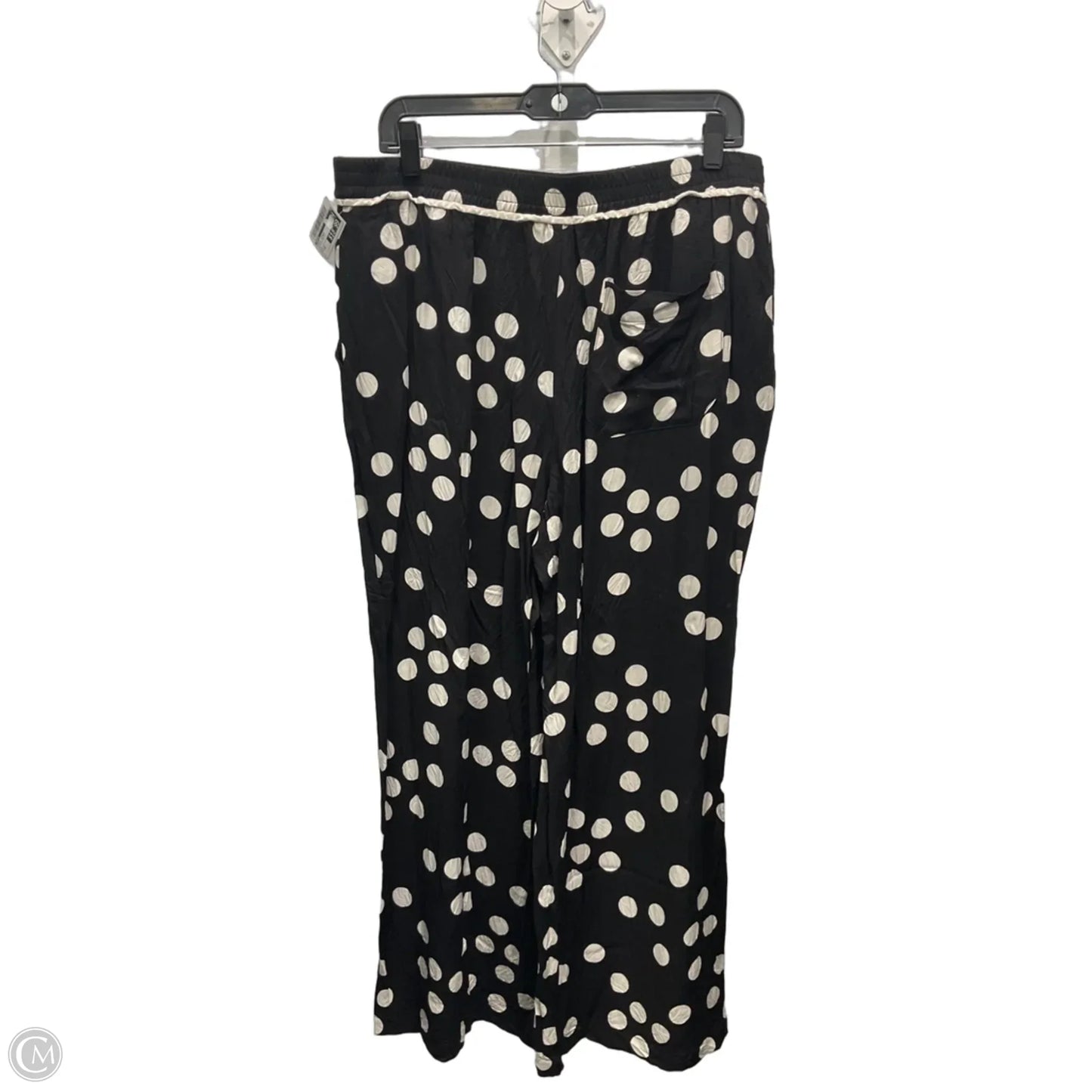 Pants Lounge By Maeve In Black & White, Size: 12