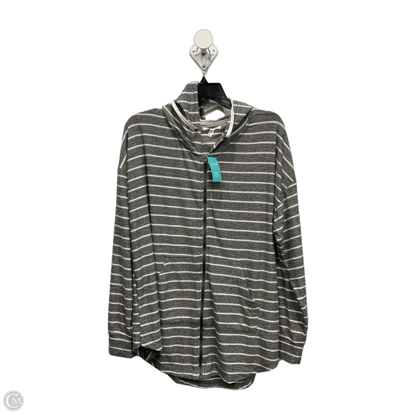 Jacket Other By Maurices In Grey & White, Size: Xl