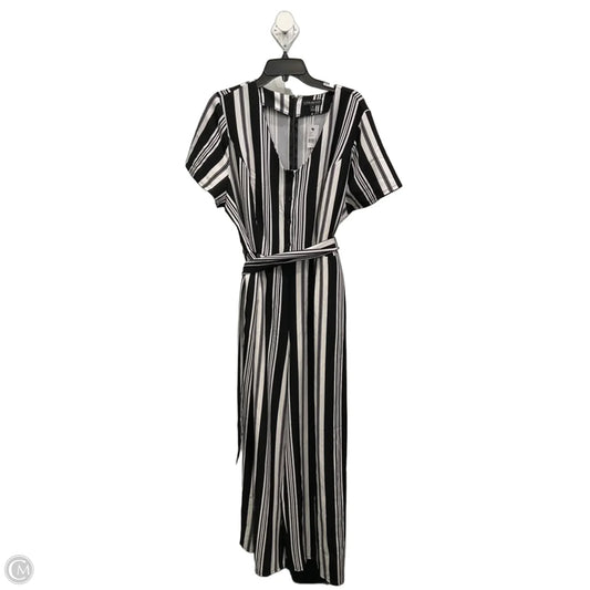 Jumpsuit By Lane Bryant In Black & White, Size: 1x