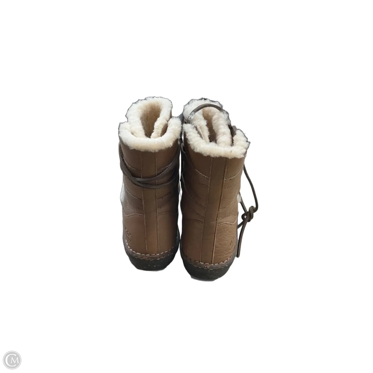 Boots Designer By Ugg In Brown, Size: 11