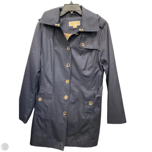 Coat Peacoat By Michael By Michael Kors In Blue, Size: L