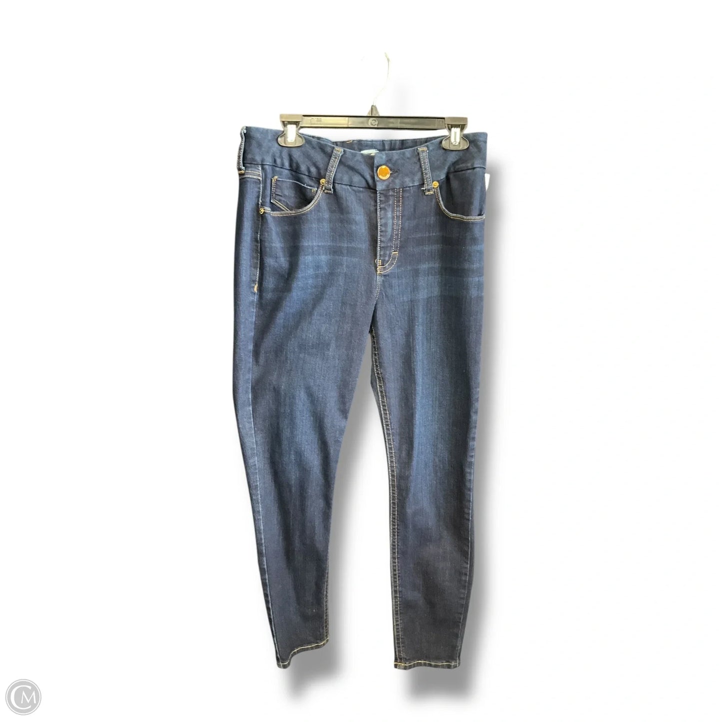 Jeans Cropped By Rag & Bones Jeans In Blue Denim, Size: 4