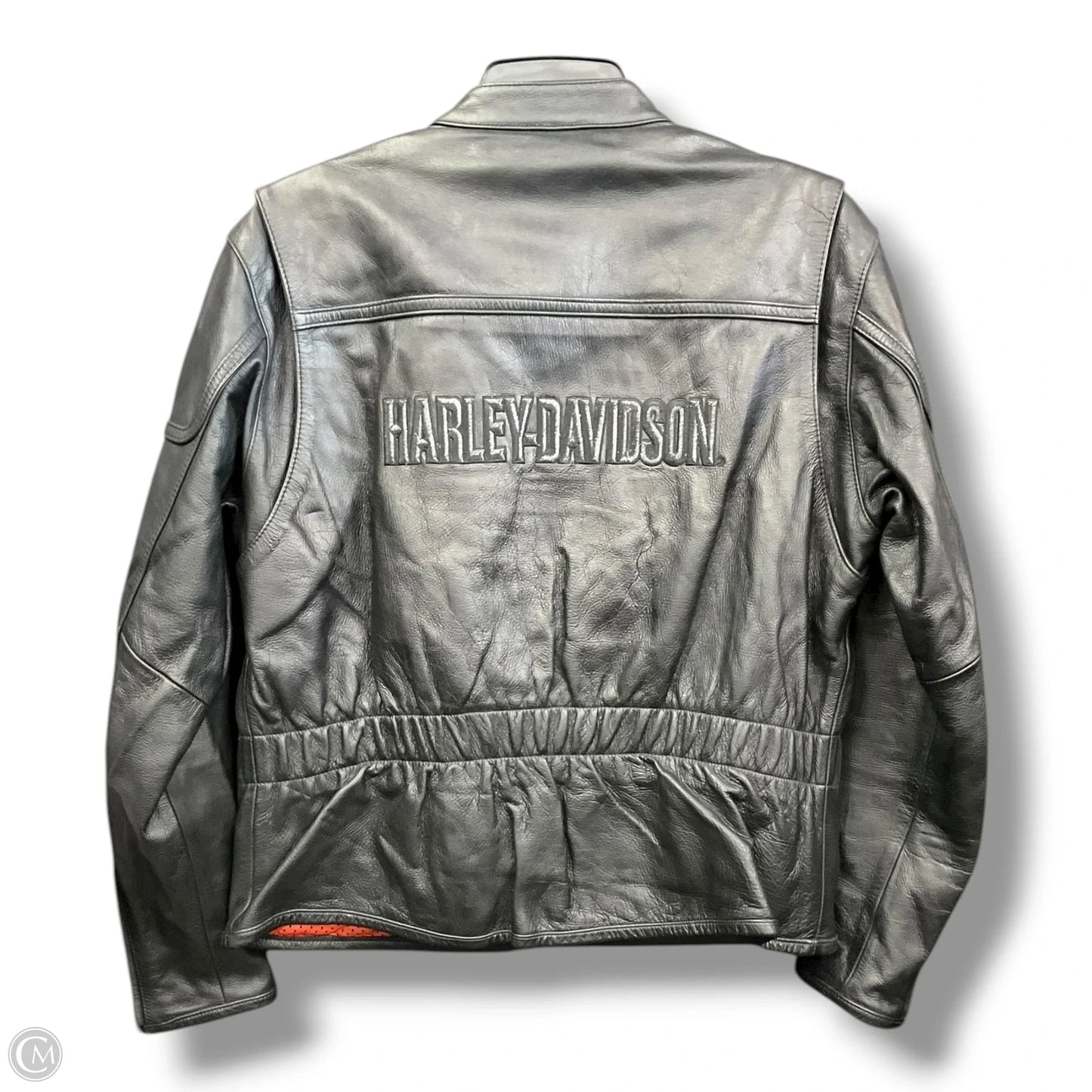 Jacket Leather By Harley Davidson In Black, Size: L