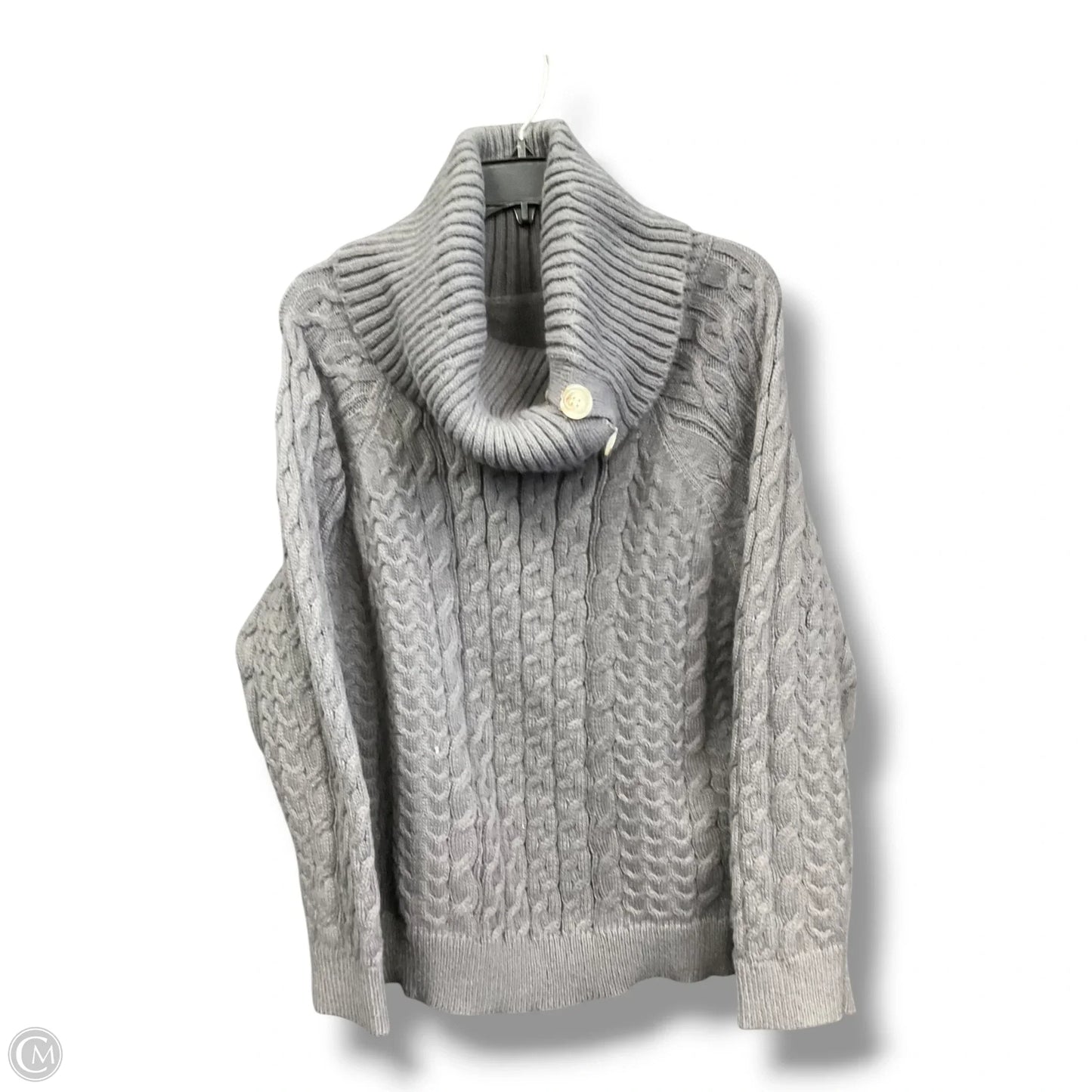 Sweater By Shein In Grey, Size: 2x