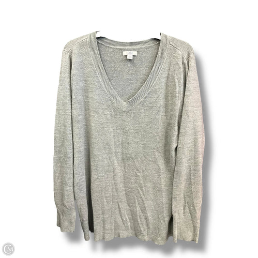 Sweater By Croft And Barrow In Grey, Size: Xxl