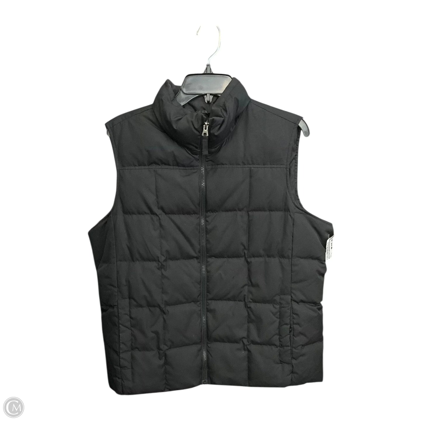 Vest Puffer & Quilted By Lands End In Black, Size: Xl