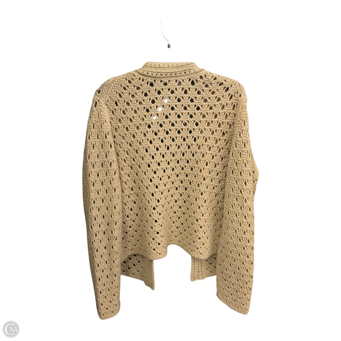 Sweater Cardigan By Vince In Tan, Size: Xl