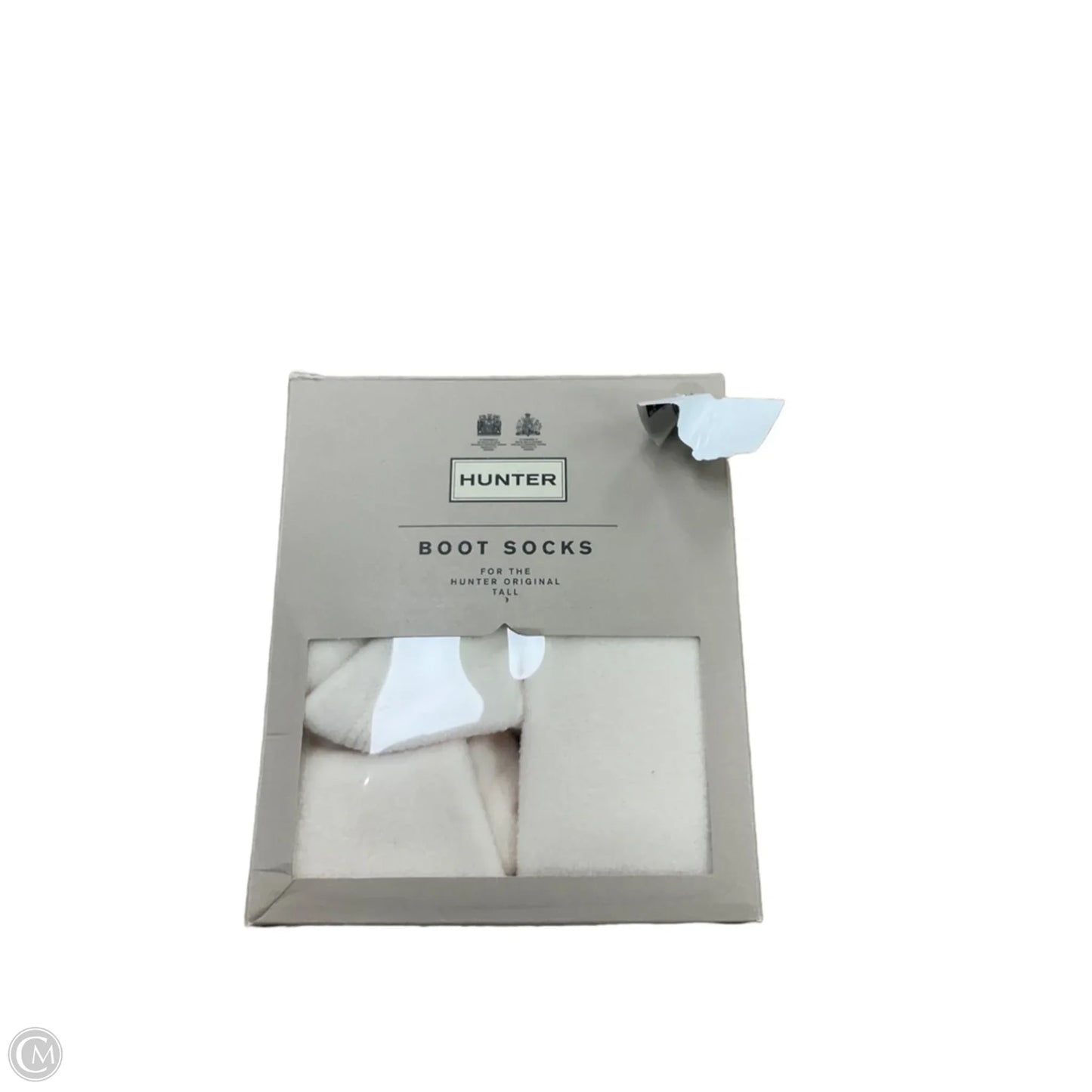 Socks By Hunter In Cream, Size: M