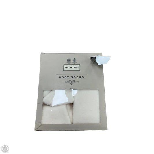 Socks By Hunter In Cream, Size: M