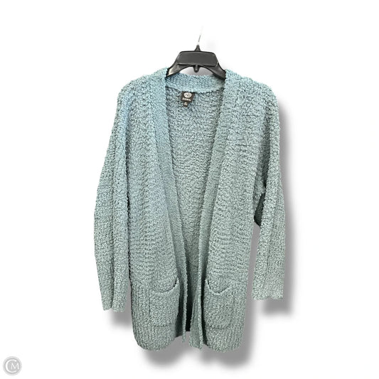 Sweater Cardigan By Bobeau In Green, Size: Xl