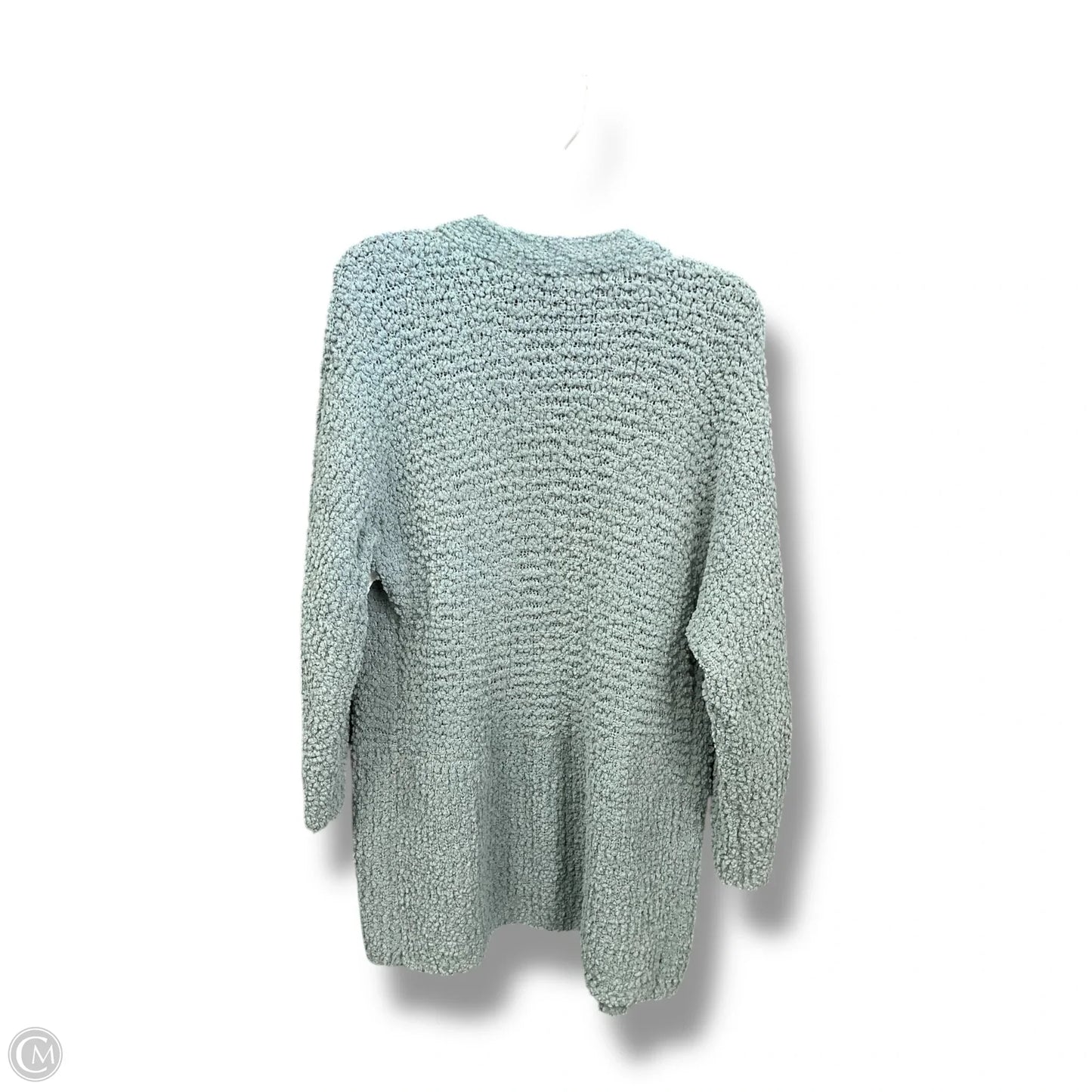 Sweater Cardigan By Bobeau In Green, Size: Xl