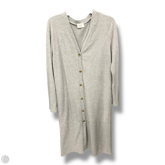 Dress Sweater By Everly In Grey, Size: L
