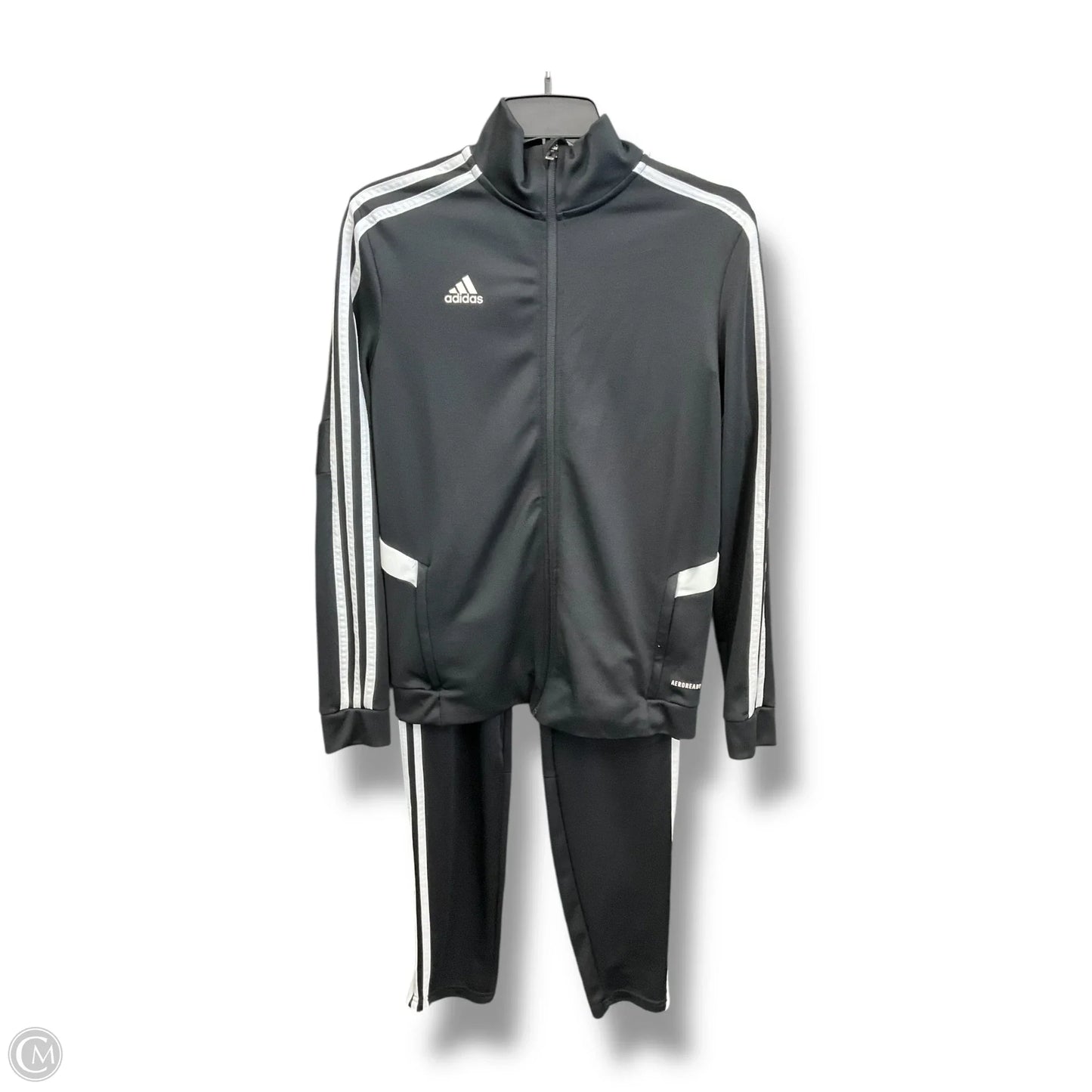 Athletic Pants 2pc By Adidas In Black, Size: M