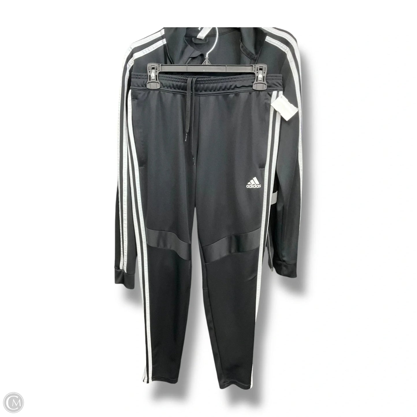 Athletic Pants 2pc By Adidas In Black, Size: M