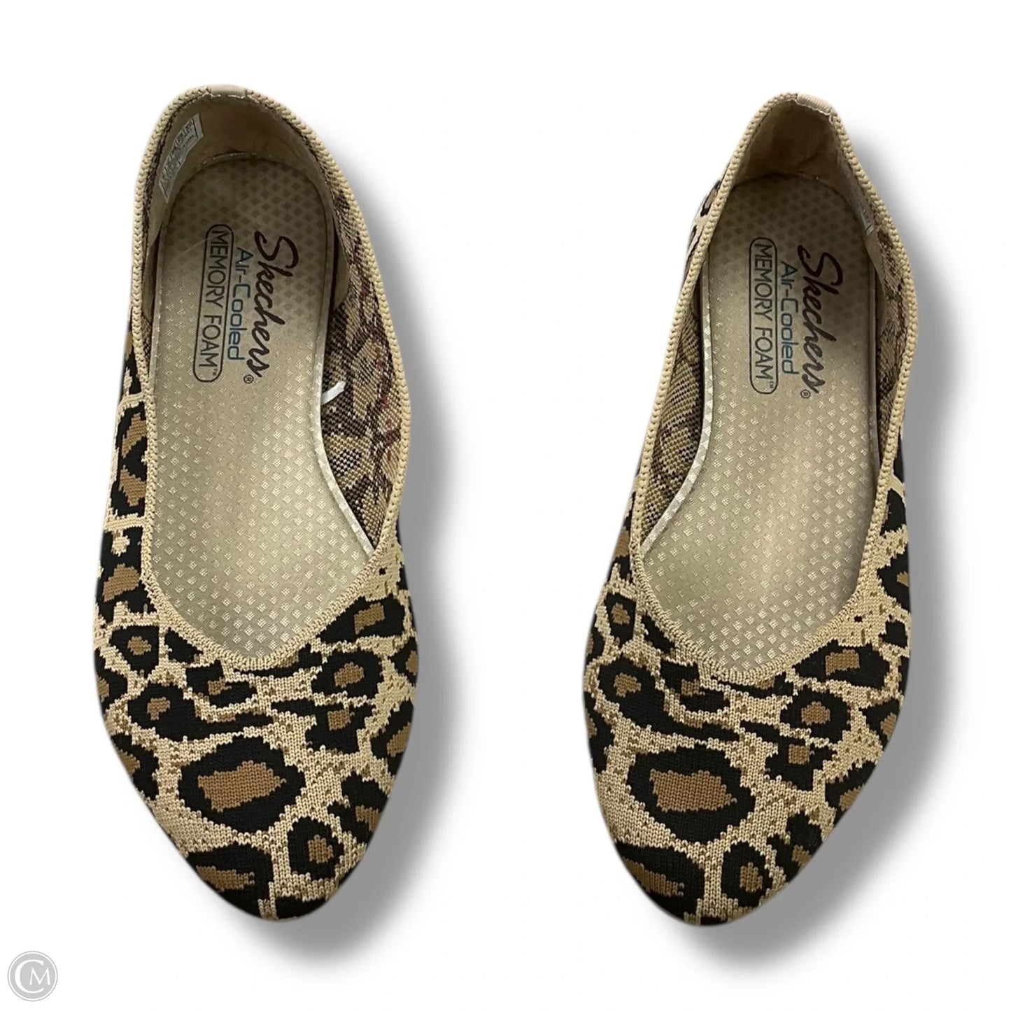 Shoes Flats By Skechers In Animal Print, Size: 8
