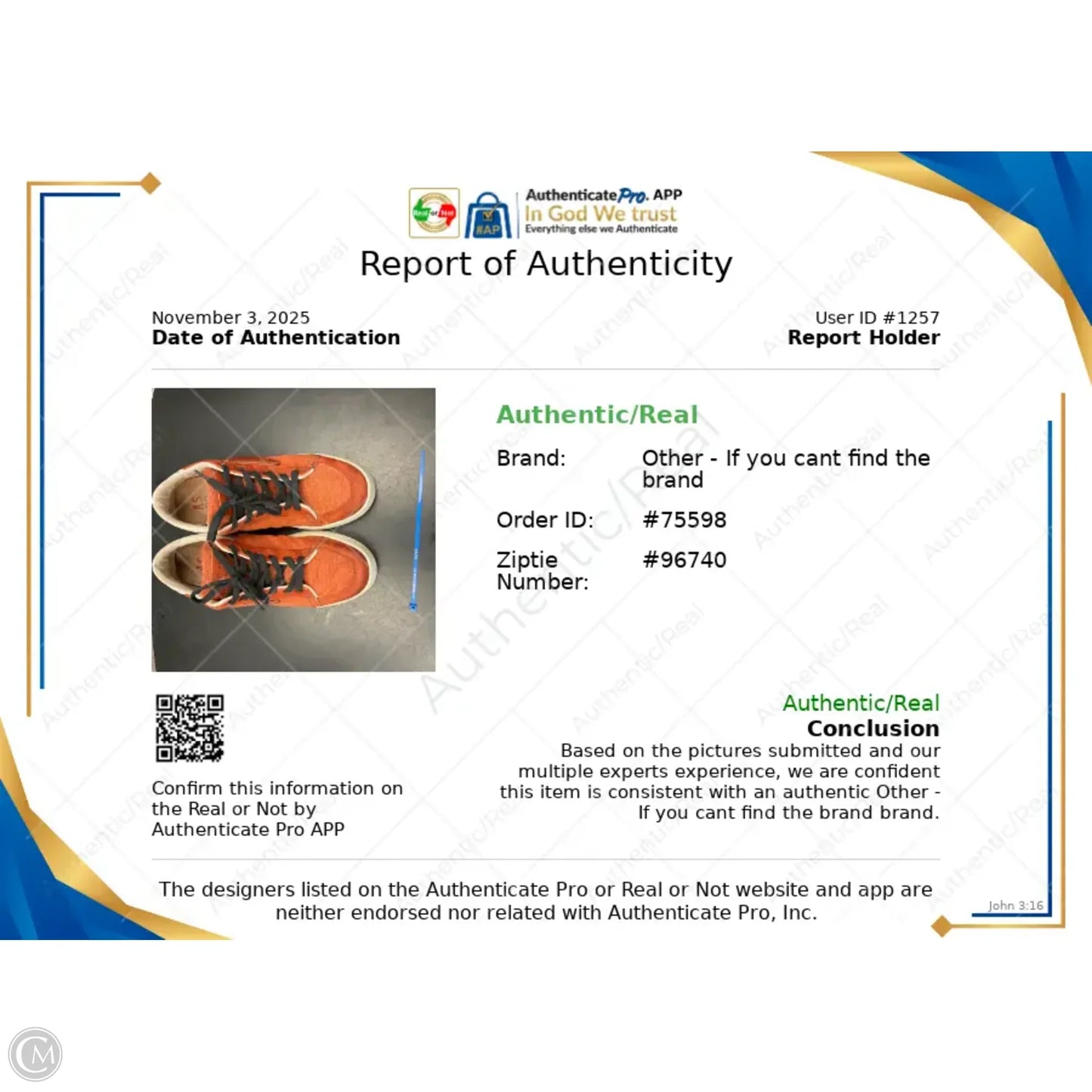 Shoes Luxury Designer By Golden Goose In Orange, Size: 8.5