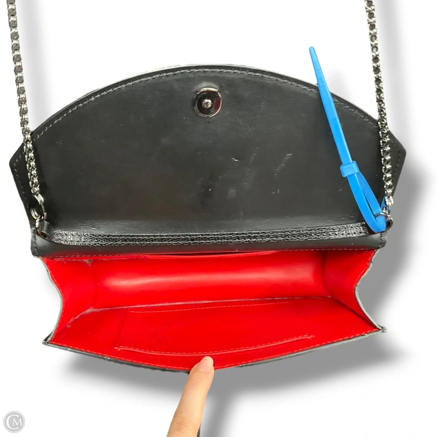 Crossbody Luxury Designer By Christian Louboutin, Size: Medium