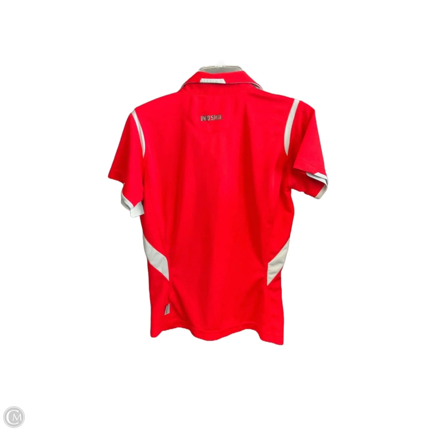 Athletic Top Short Sleeve By Nike Apparel In Red, Size: M