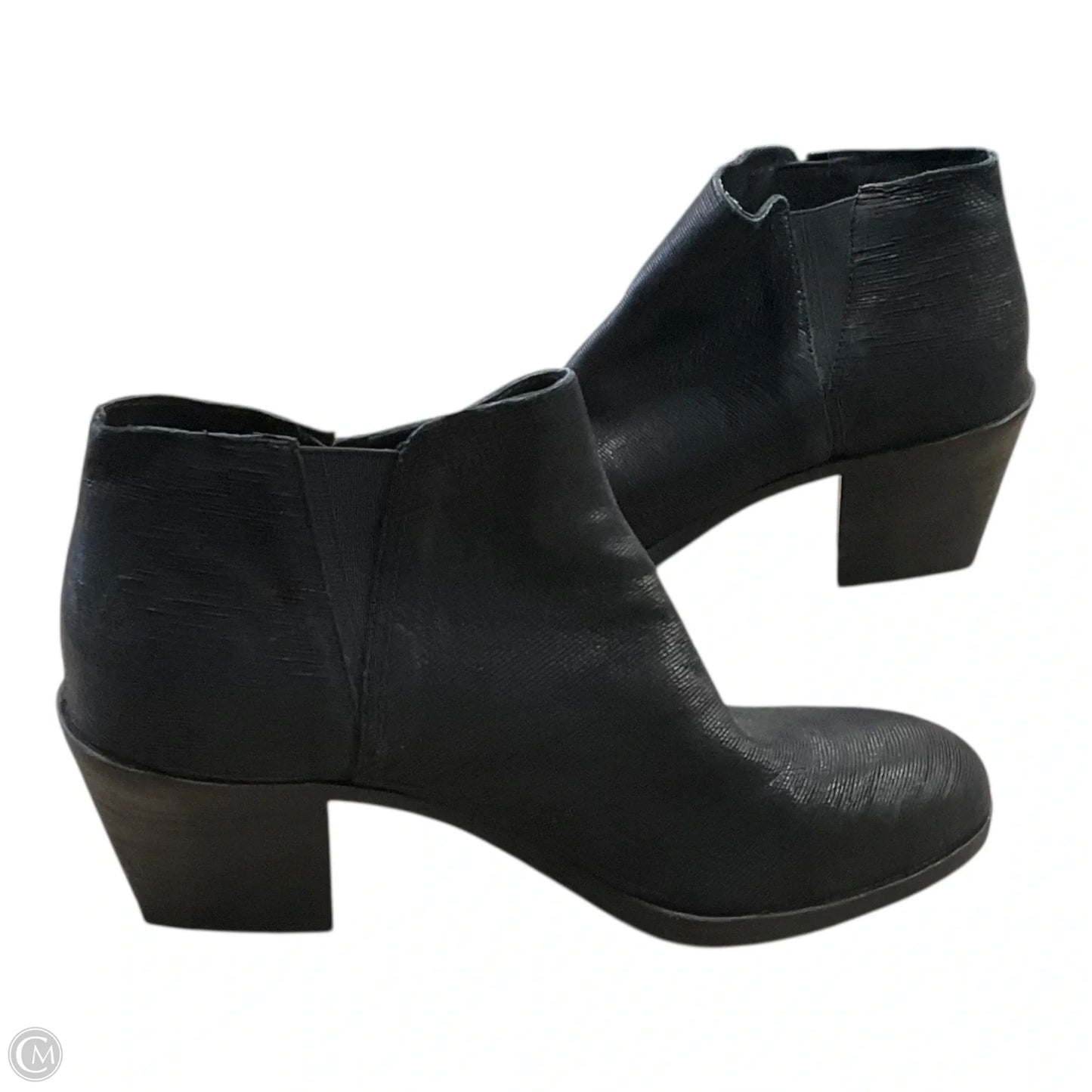 Boots Ankle Heels By Eileen Fisher In Black, Size: 9