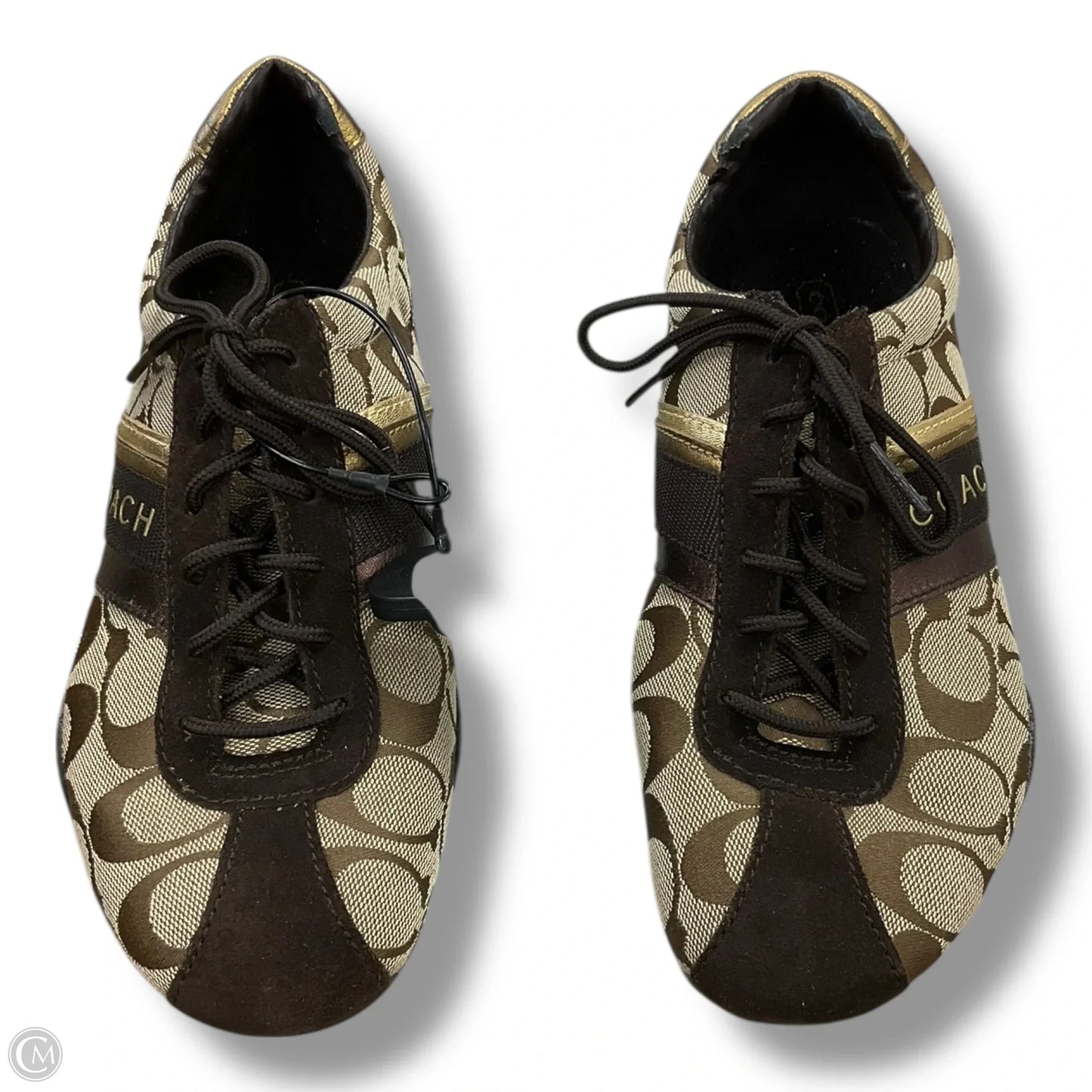 Shoes Designer By Coach In Brown, Size: 7.5