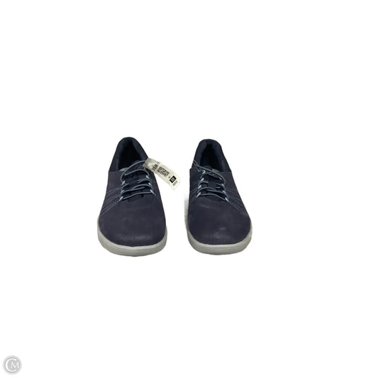 Shoes Flats By Clarks In Blue, Size: 6