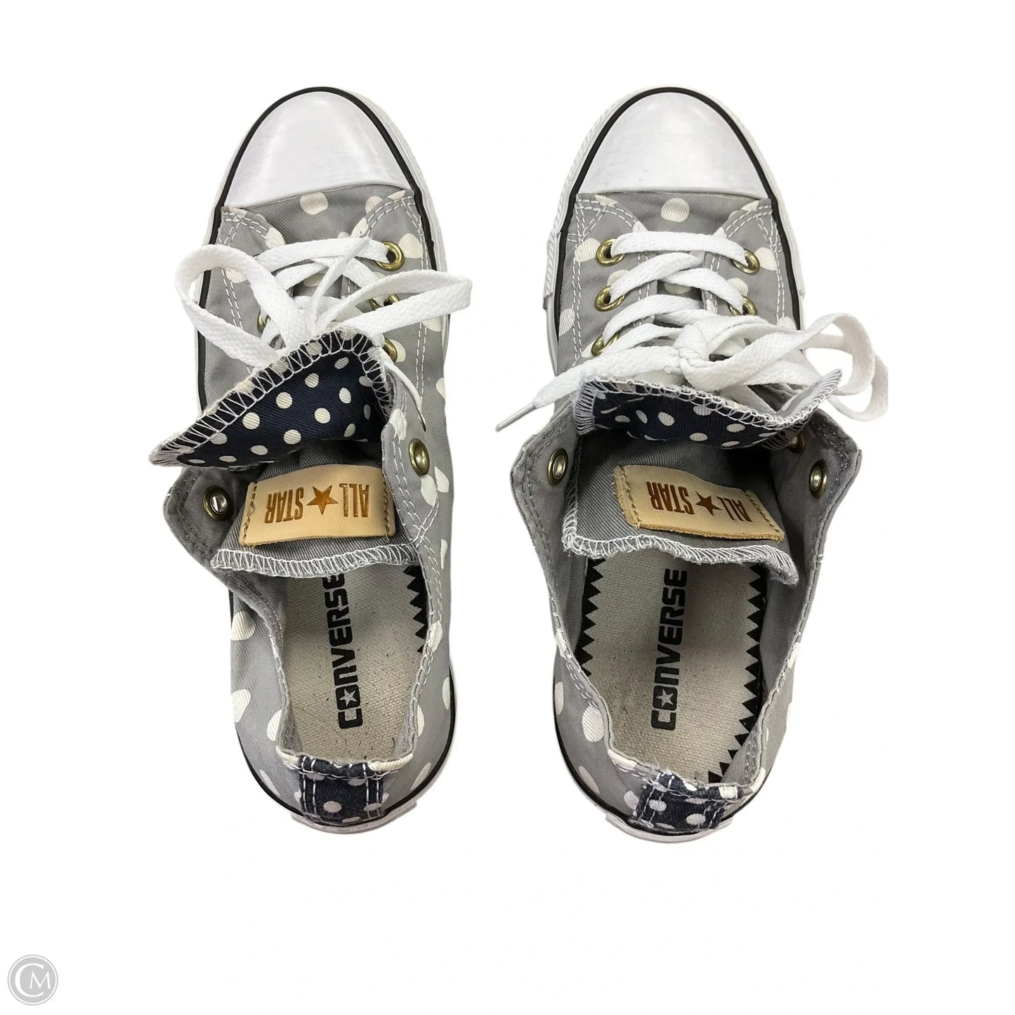 Shoes Athletic By Converse In Grey & White, Size: 8