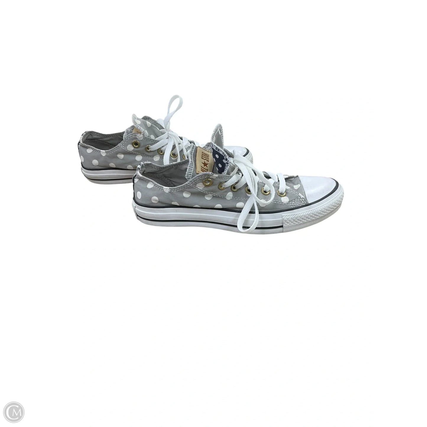 Shoes Athletic By Converse In Grey & White, Size: 8