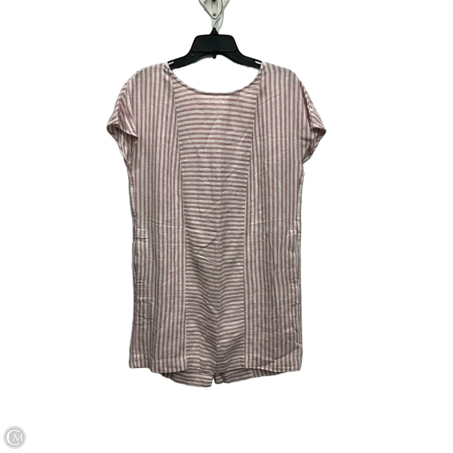 Dress Casual Midi By Madewell In Striped Pattern, Size: S