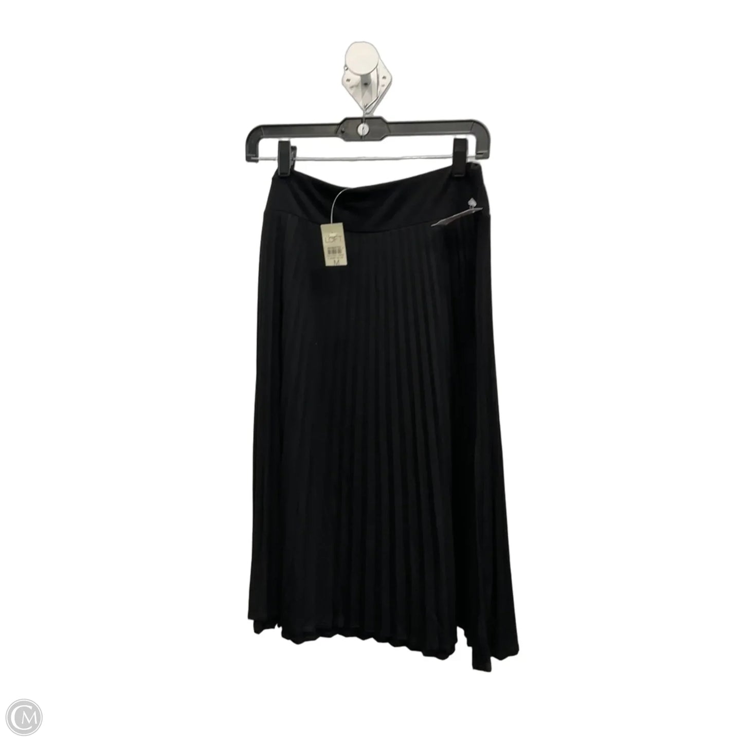 Skirt Midi By Loft In Black, Size: M