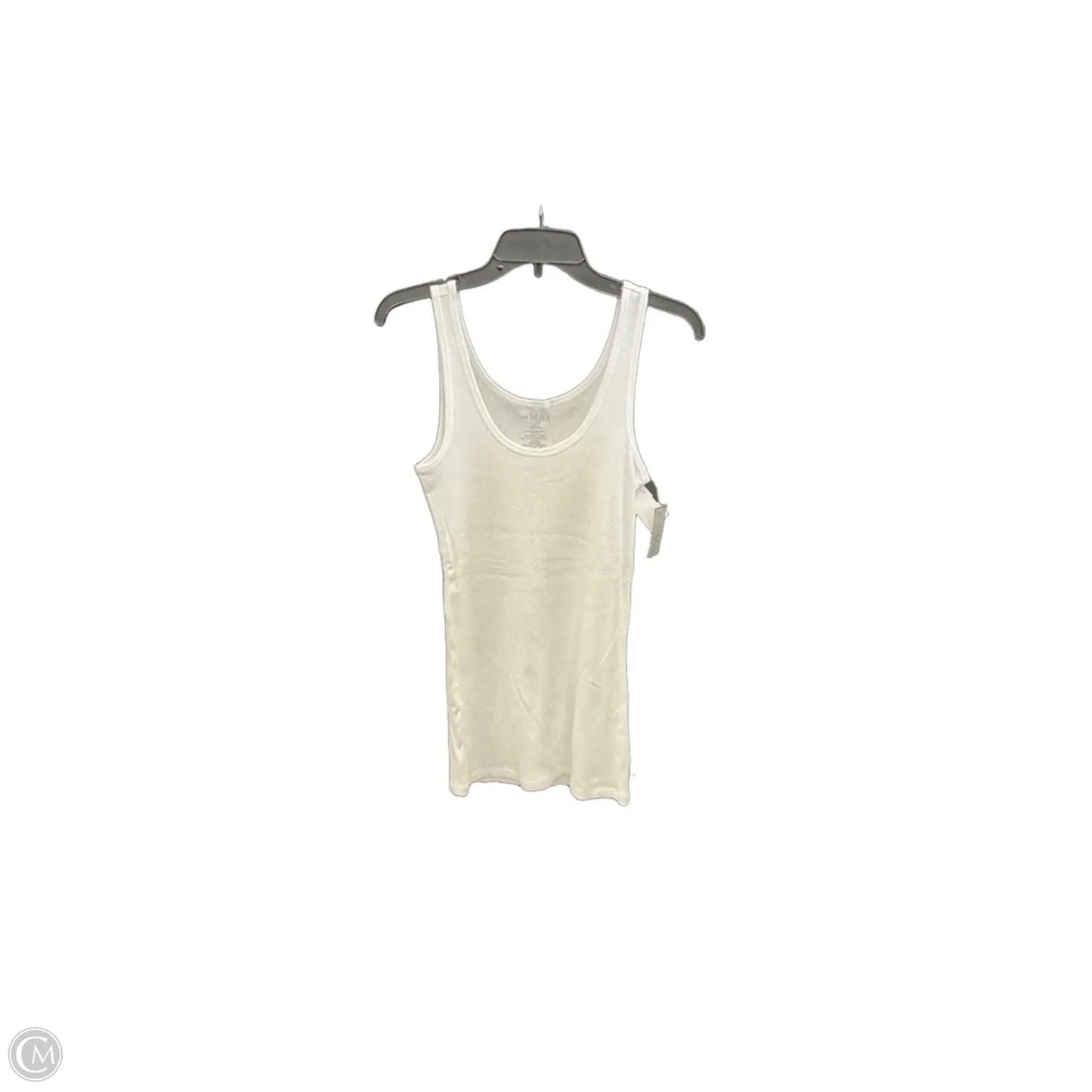 Top Sleeveless By To The Max In White, Size: L