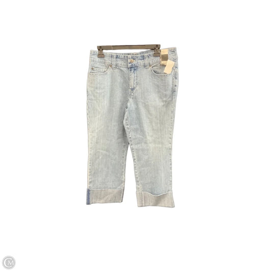 Jeans Straight By New York And Co In Blue Denim, Size: 10l