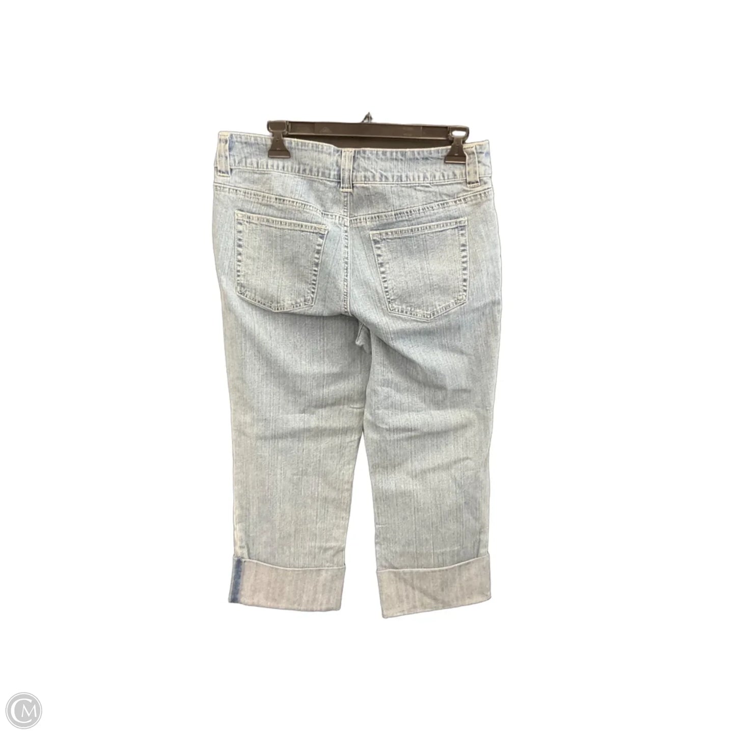Jeans Straight By New York And Co In Blue Denim, Size: 10l