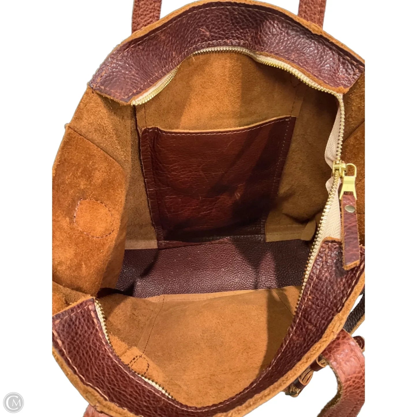 Crossbody Leather By Portland Leather, Size: Medium
