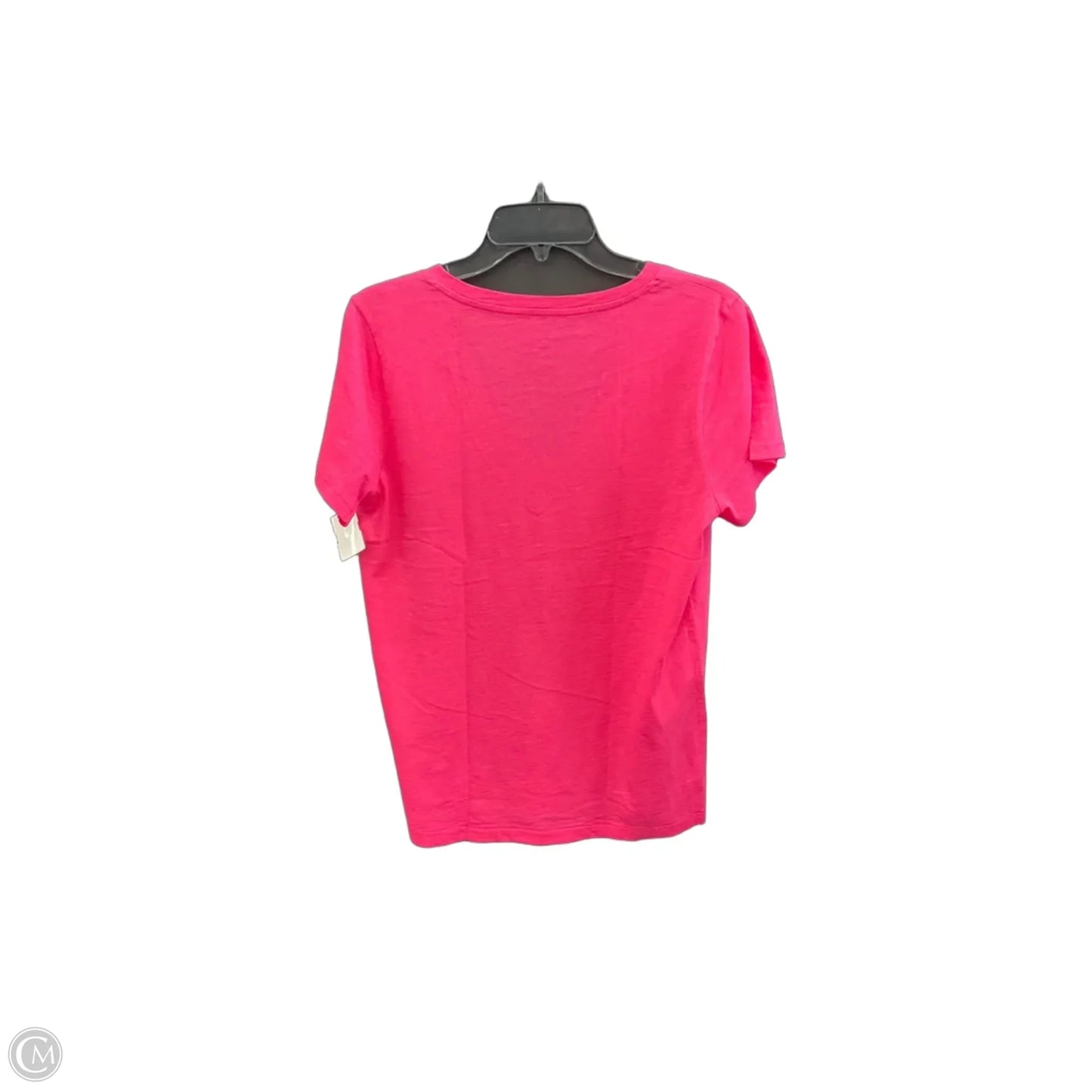 Top Short Sleeve Basic By J. Crew In Pink, Size: L