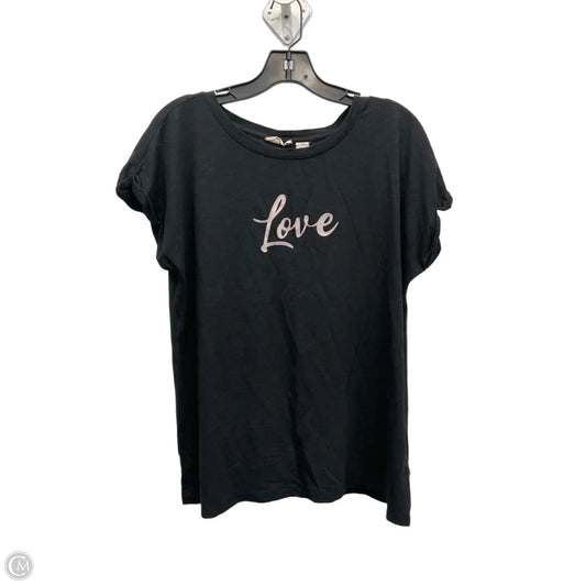 Top Sleeveless By Christian Siriano In Black, Size: Xl