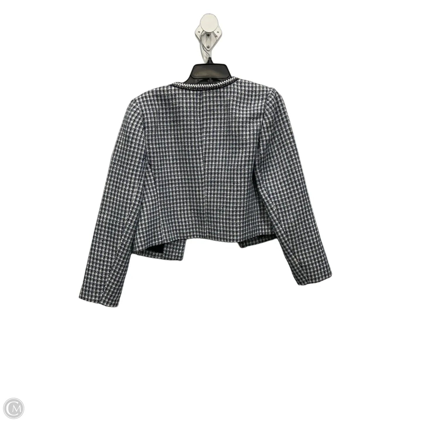 Blazer By Express In Black & Blue, Size: S