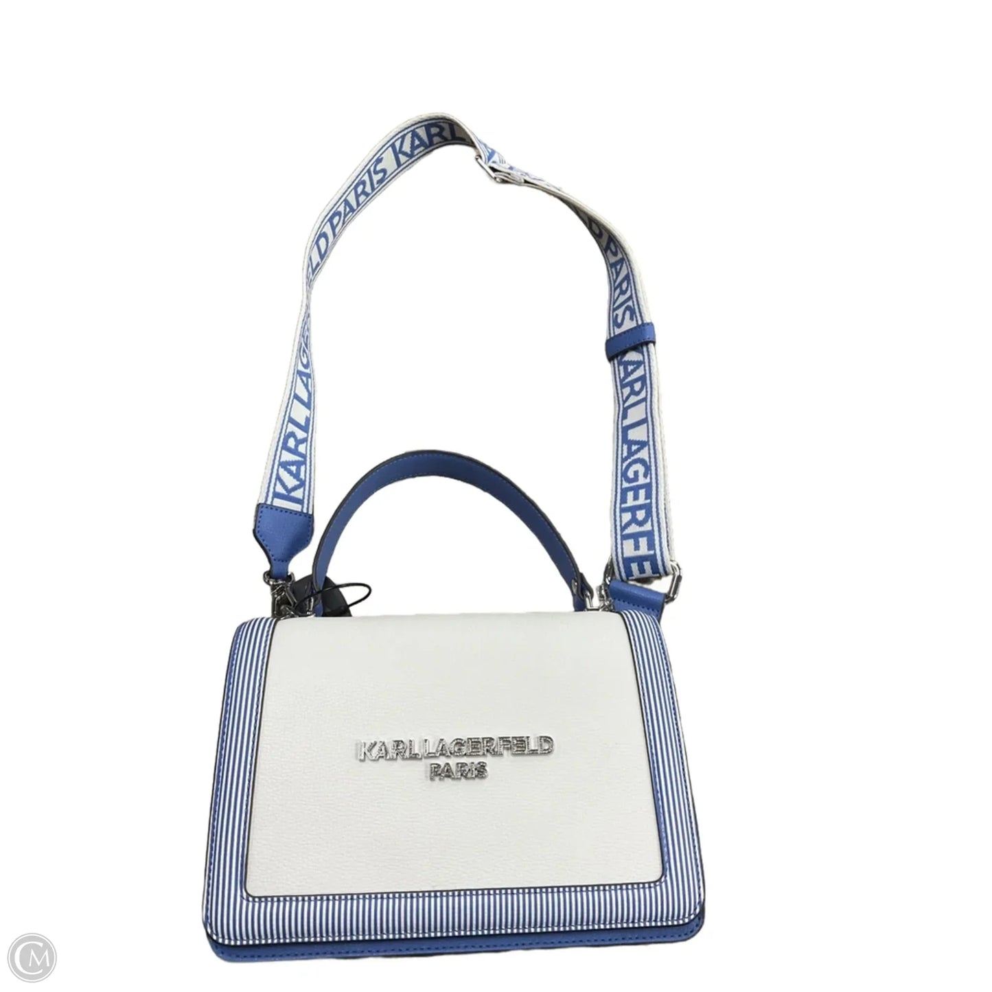 Handbag Designer By Karl Lagerfeld, Size: Medium