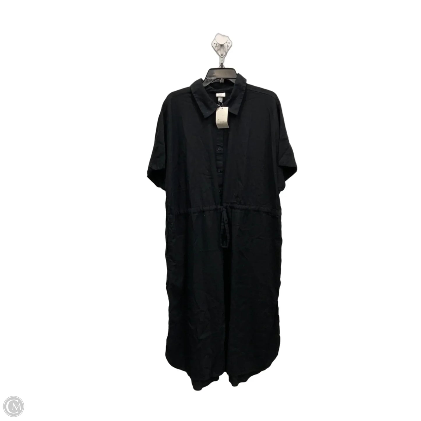 Dress Casual Maxi By A New Day In Black, Size: 2x